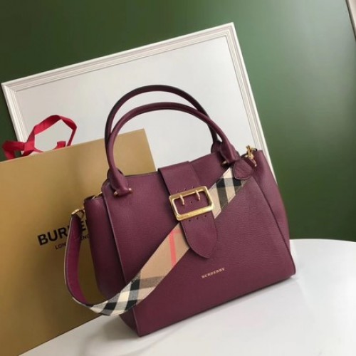 BURBERRY Bolso bandolera mediano 0221 Burdeos