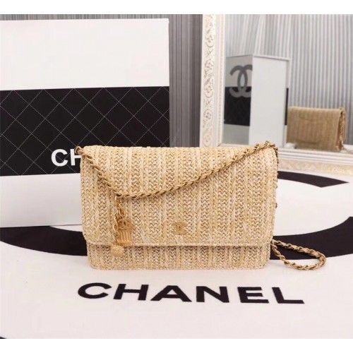 Bolso bandolera Chanel WOC Original Leather Flap B33814