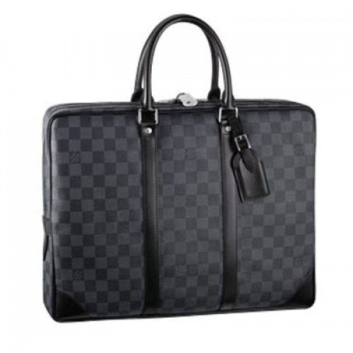 Louis Vuitton Damier Graphite Canvas Porte Documents Voyage PM N41125