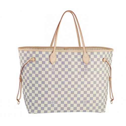 Lona Louis Vuitton Damier Azur Neverfull GM N51108