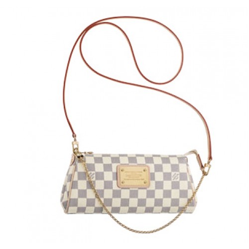 Bolso de mano Louis Vuitton Damier Canvas Eva N55214