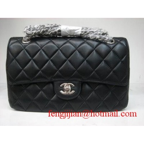 Chanel 2.55 Bolso con solapa acolchada 1112 Negro