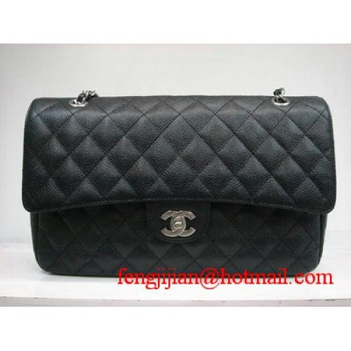 Bolso Chanel Marble 2.55 Doble Solapa 1113 Negro
