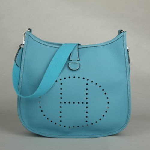 Hermes Evelyne Bolsa Azul 1032