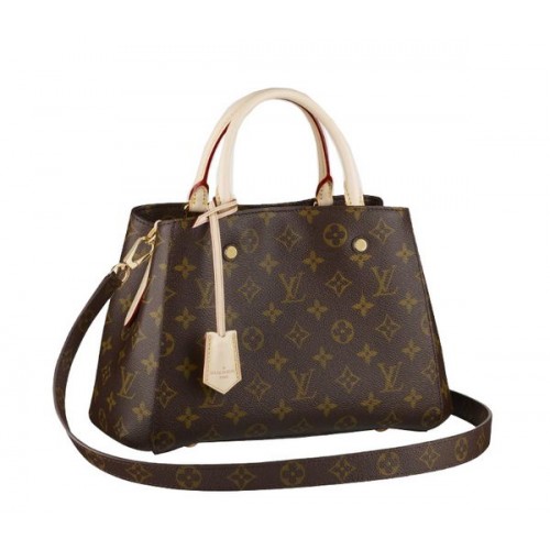 2014 Louis Vuitton Lona Monogram Montaigne BB M41055