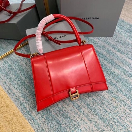 Balenciaga BOLSO MEDIANO CON ASA SUPERIOR HOURGLASS B108892 rojo