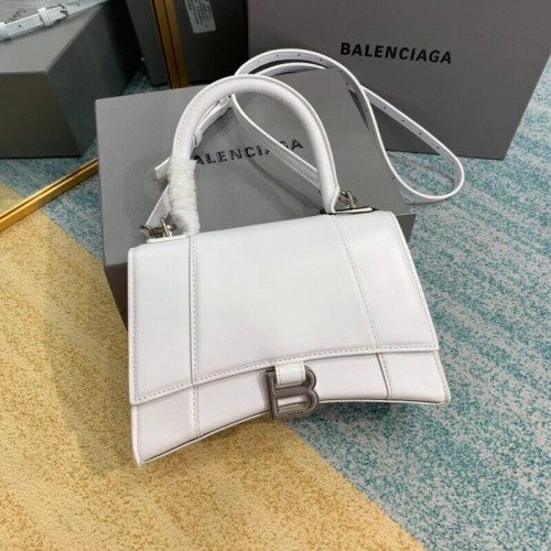 Balenciaga BOLSO PEQUEÑO HOURGLASS TOP HANDLE B108895-1 blanco