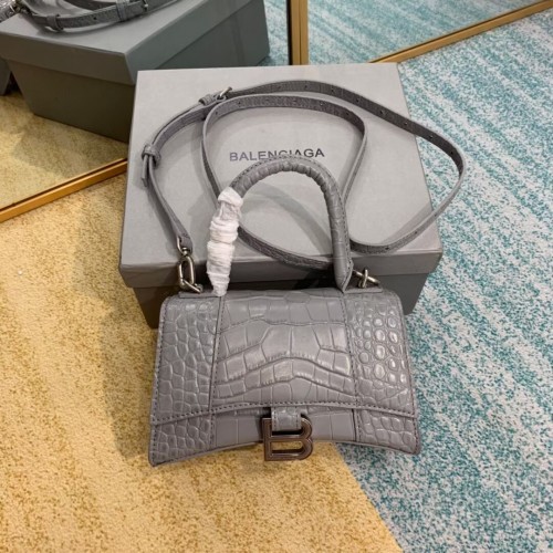 Balenciaga Hourglass XS Top Handle Bag 28331S gris