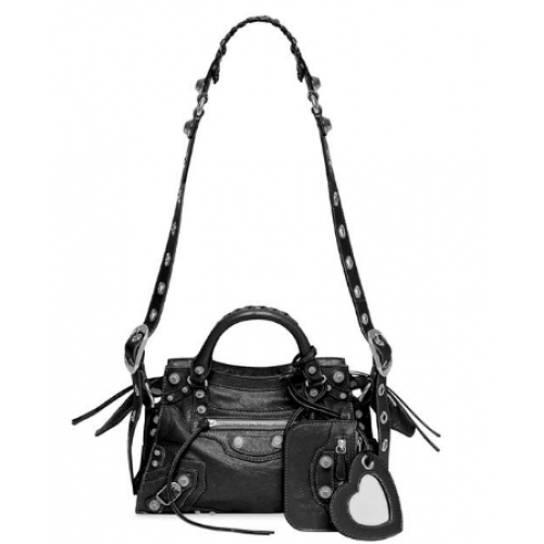 Balenciaga NEO CAGOLE XS BOLSO DE MANO 05812 negro