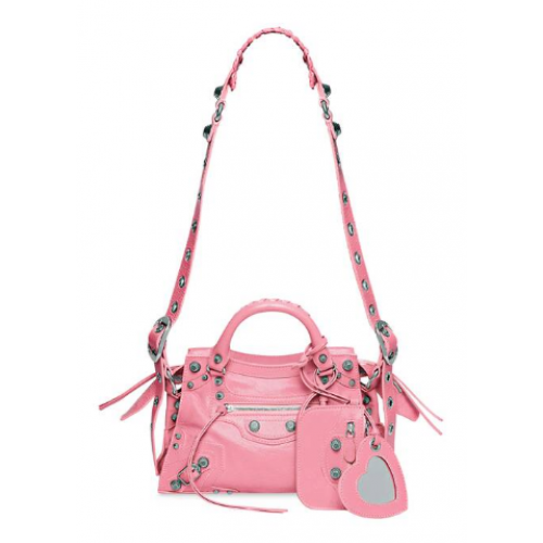 Balenciaga NEO CAGOLE XS BOLSO DE MANO 05812 rosa