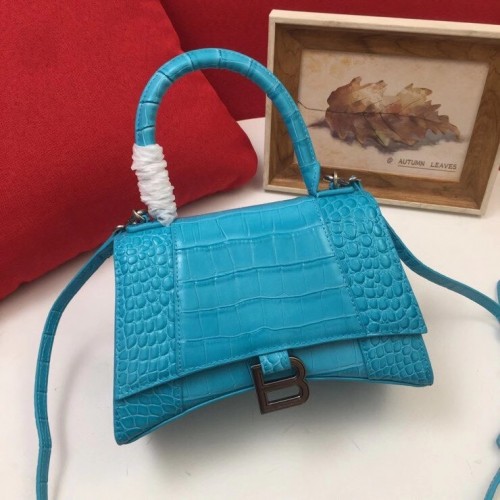 Balenciaga Cuero Original 2594 azul cielo