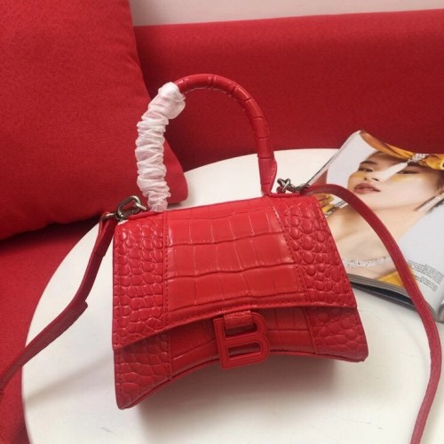 Balenciaga Cuero Original 2595 rojo