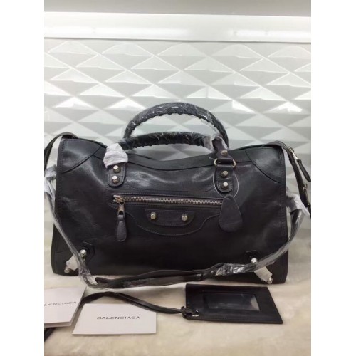 Balenciaga The City Bolso 084332 GRIS