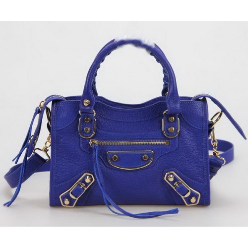 Balenciaga mini Classic First Bag B300295 Azul