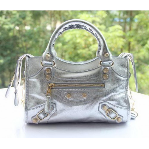 Balenciaga mini Classic First Bag B300295 Plata