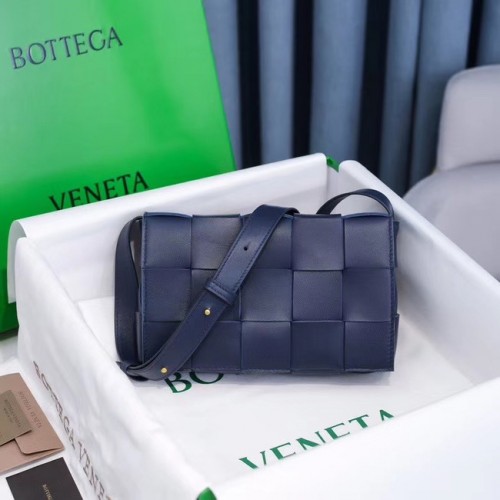 Bottega Veneta CASSETTE BOLSA 578004 Azul Real