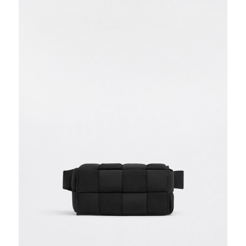 Bottega Veneta CASSETTE Mini riñonera de nailon 8952 Negro