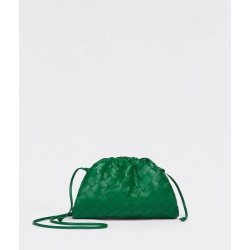 Bottega Veneta MINI BOLSILLO 585852 Verde carreras