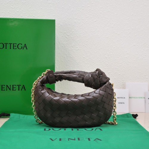 Bottega Veneta Mini Jodie 709562 Marrón oscuro