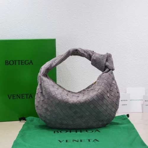 Bottega Veneta Mini bolso con asa superior de ante tejido 651877V1 THUNDER