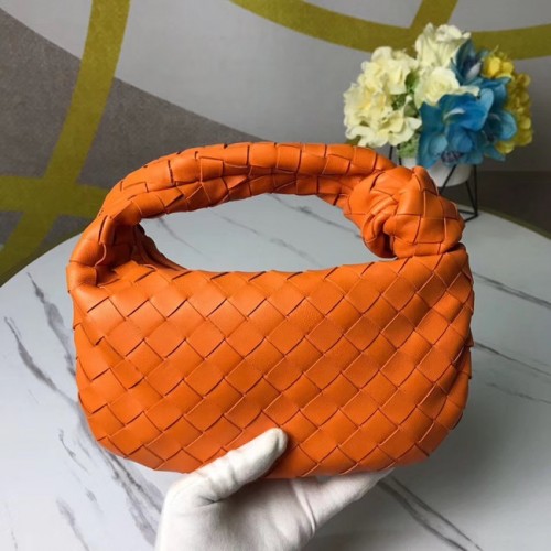 Bottega Veneta Original Weave Leather Bag BV4588 naranja