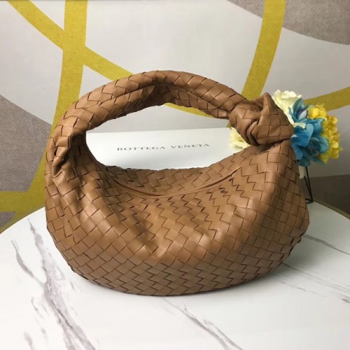 Bottega Veneta Original Weave Leather Bag BV4589 marrón