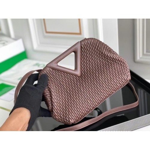 Bottega Veneta PUNTO 661986 marrón oscuro