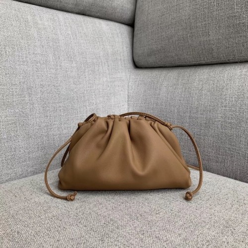 Bottega Veneta Sheepskin Handble Bag Bandolera 1189 Camel
