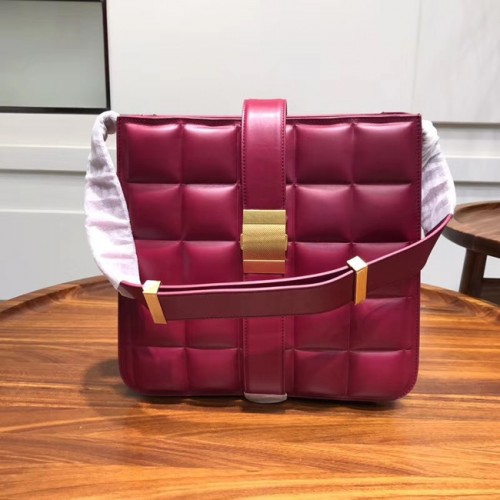 Bottega Veneta piel de oveja cuero original 578355 rosa