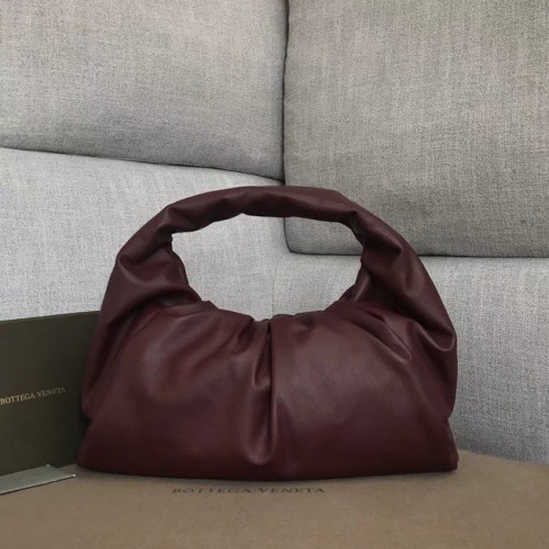 Bottega Veneta Piel De Oveja Cuero Original 610524 Borgoña