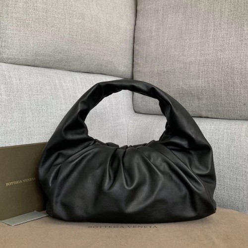 Bottega Veneta piel de oveja cuero original 610524 negro