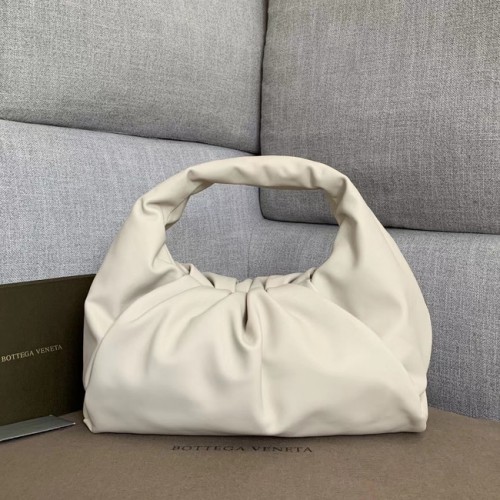 Bottega Veneta piel de oveja cuero original 610524 blanco