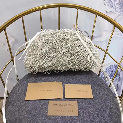 Bottega Veneta Bolso De Hombro 576227 Blanco Roto