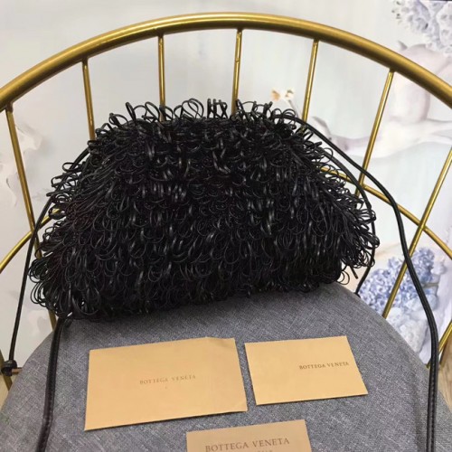 Bottega Veneta Bolso de hombro 576227 negro