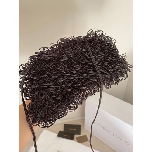 Bottega Veneta Bandolera 576227 marrón oscuro