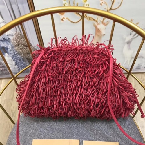 Bottega Veneta Bolso de hombro 576227 rosa