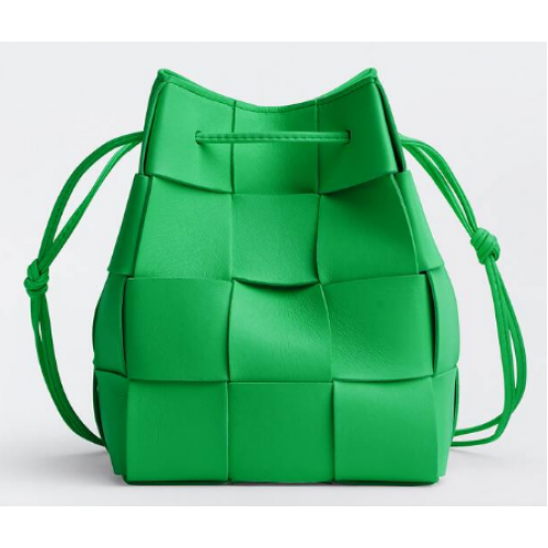 Bottega Veneta Small Cassette Bucket Bag 680218 Periquito