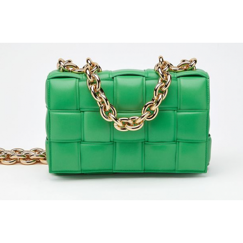 Bottega Veneta LA CADENA CASSETTE Entrega acelerada 631421 verde