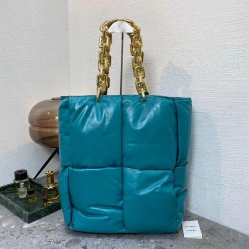 Bottega Veneta LA CADENA TOTE 631257 azul
