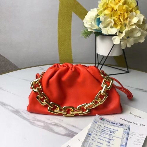 Bottega Veneta EL MINI BOLSILLO DE CADENA 620229 rojo