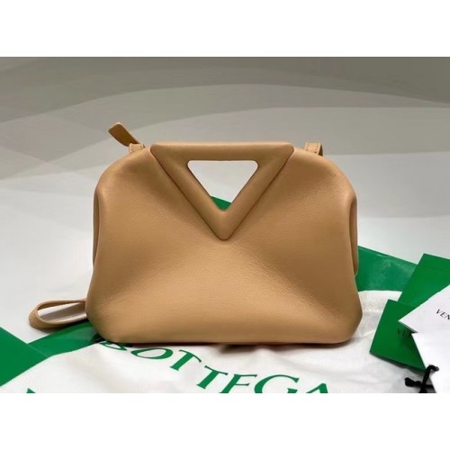 Bottega Veneta Top Handle Bolsos punto 658476 CARAMELO