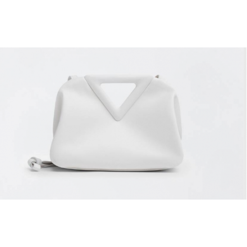 Bottega Veneta Top Handle Bolsos punto 658476 Tiza