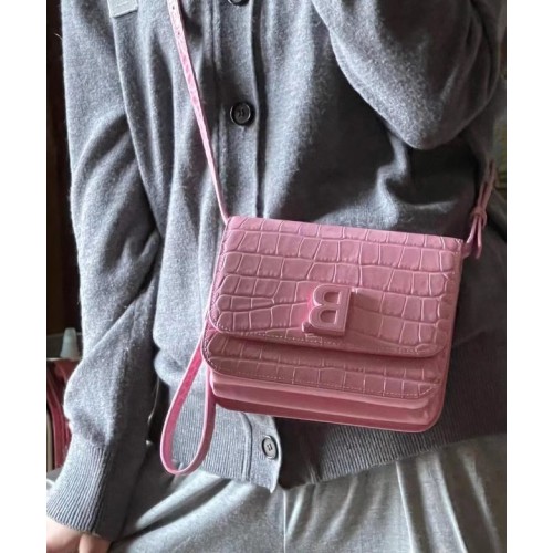 BurBerry Bolso de hombro en piel 80195 rosa