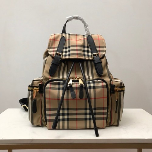 Burberry Mochila Tela 80151 marrón