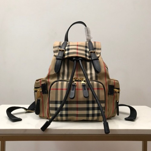 Burberry Mochila Tela 80154 marrón