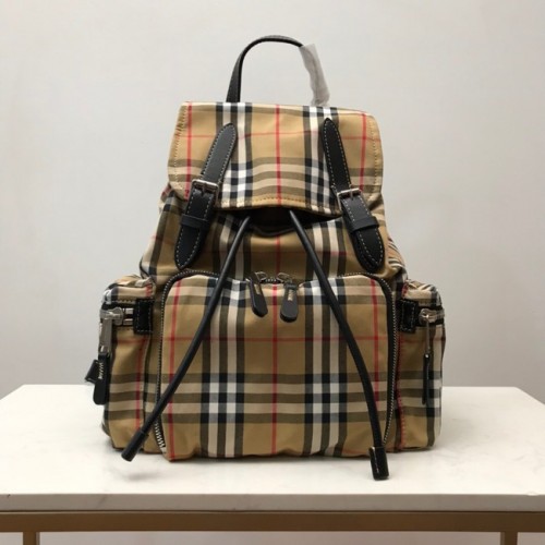 Burberry Mochila Tela ABU41055 Negro