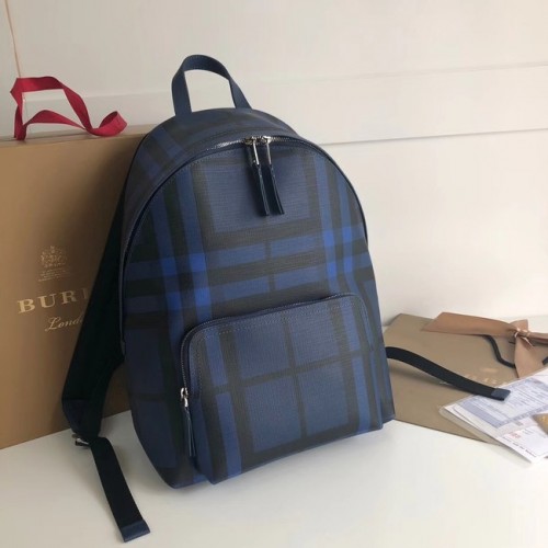 Mochila grande Burberry canvas BU41003 azul