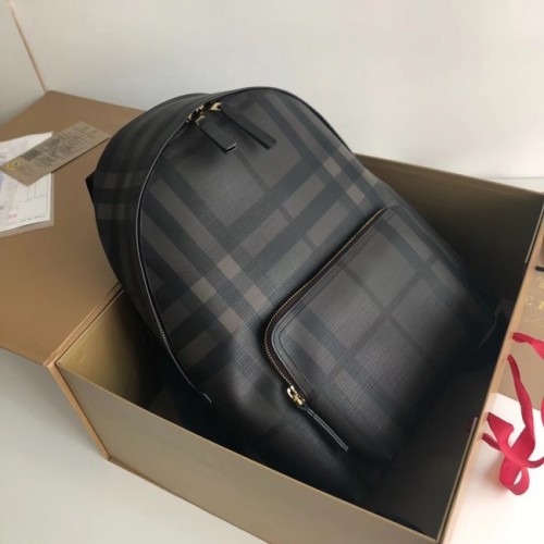 Burberry Mochila grande lona BU41002 negro