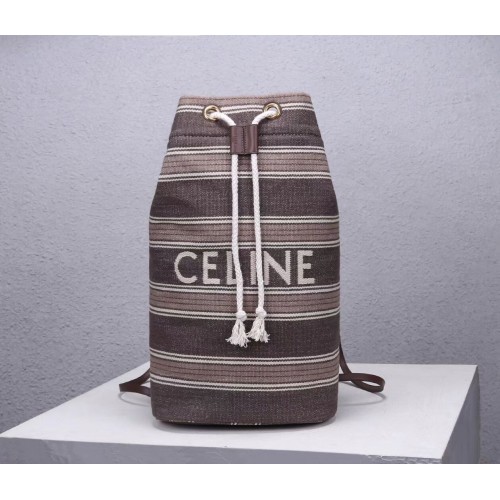 CELINE Bandolera de Lona CL92173 Gris