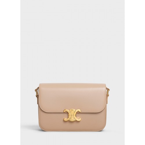 BOLSO MEDIANO C CELINE DE BECERRO ACOLCHADO BICOLOR CL87253 Camel BOLSO MEDIANO C CELINE DE BECERRO ACOLCHADO BICOLOR CL87253 Camel